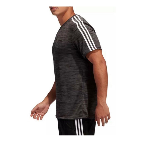 Adidas Men 3 Stripes Shirt Medium - Picture 3 of 7